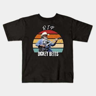 RIP Dickey Betts Kids T-Shirt